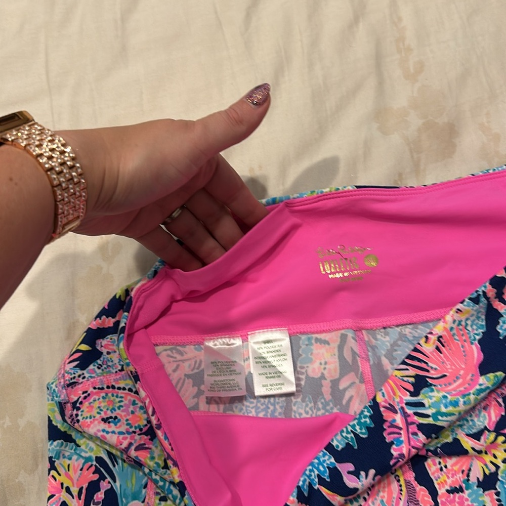 NWT Lilly Pulitzer luxletic cropped leggings XL - Picture 5 of 9